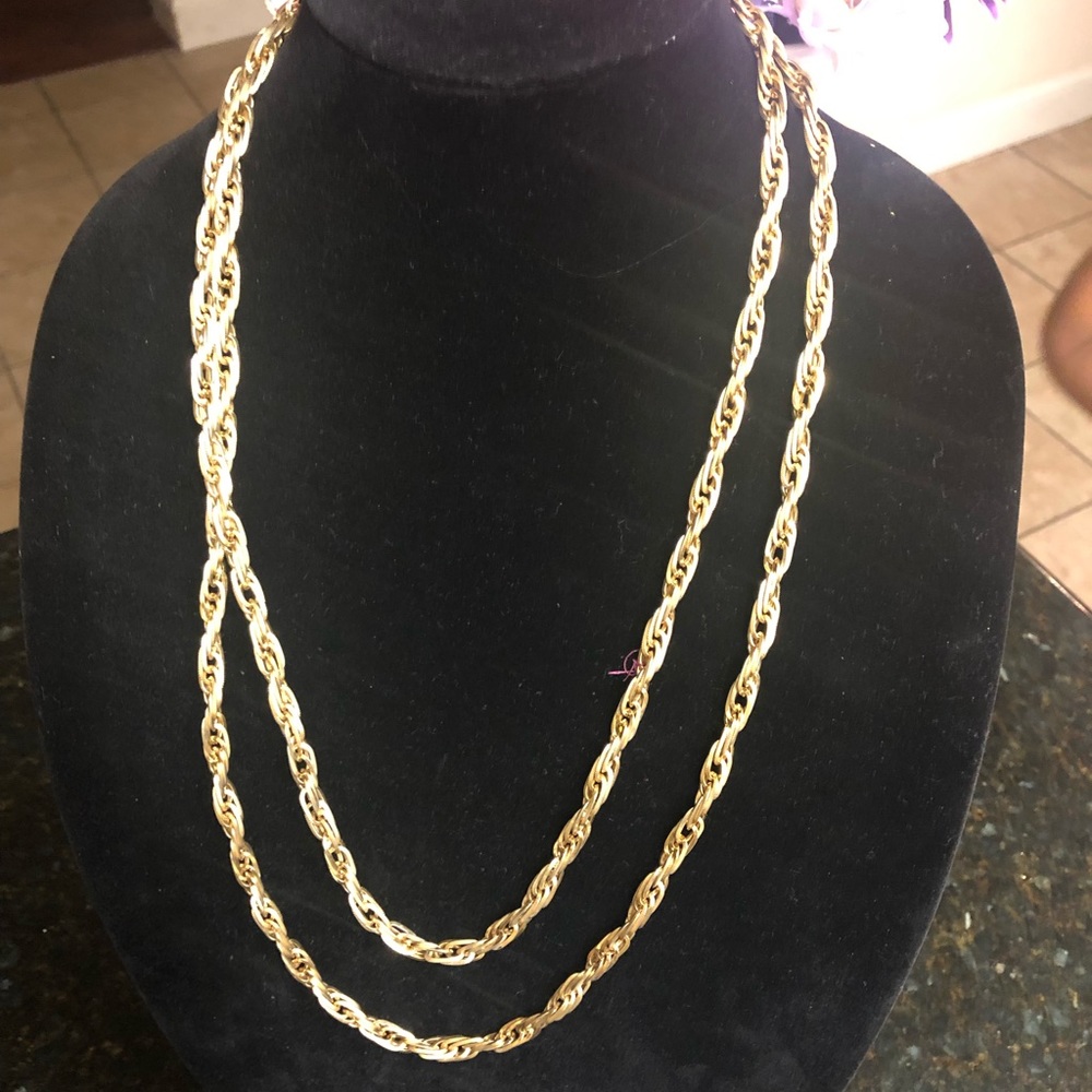 Pre owned long gold plated - Picture 3 of 6